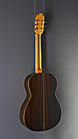 Ricardo Moreno Albeniz, klassische Gitarre, Mensur 65 cm, Fichte oder Zeder, Palisander, R&uuml;ckseite