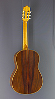 Vicente Sanchis, Modell 38/63, klassische Gitarre, Mensur 63,5 cm, Zeder, Palisander, R&uuml;ckseite