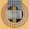 Andr&eacute;s D. Marvi classical guitar cedar rosewood, 2017, rosette