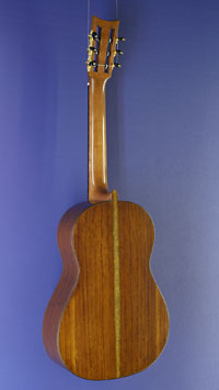 Eugenio Riba, Konzertgitarre, Zeder, Mangoy, Mensur 64 cm, Baujahr 2023, R&uuml;ckseite