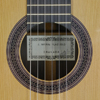 Jos&eacute; Marin Plazuelo Classical Guitar cedar, rosewood, 2011, rosette, label
