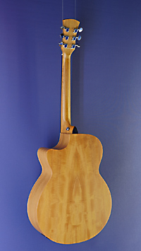Faith Venus electro cut naked  Westerngitarre Grand Auditorium Form, Fichte, Mahagoni, Cutaway, Pickup, R&uuml;ckseite